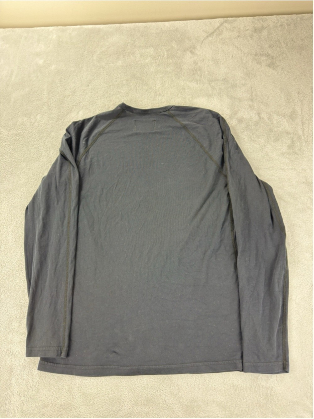 Reigning Champ Black Pima Cotton Long Sleeve Medium - Picture 3 of 9